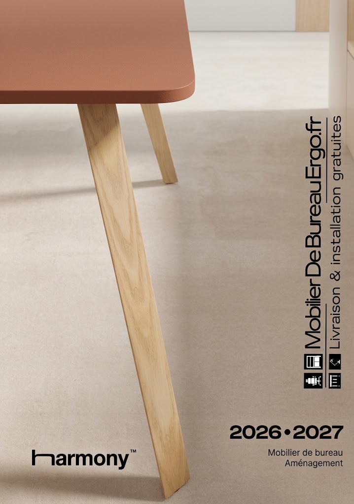 Catalogue Harmony 2026-2027 –MobilierDeBureauErgo.fr – Nicolas SIMON Alençon – Le Mans – Caen